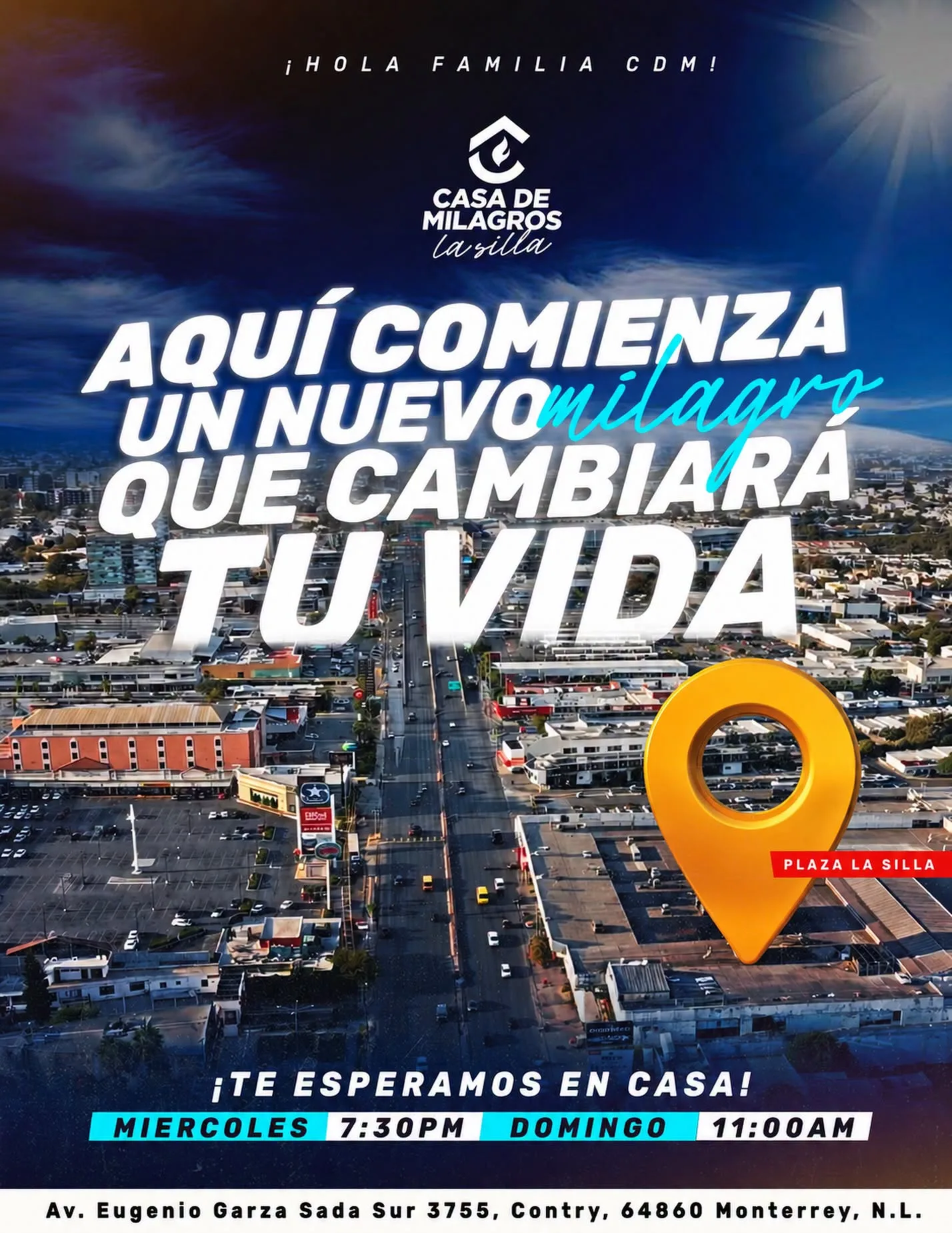 Anuncio de Casa de Milagros